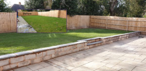 Before after landscaping