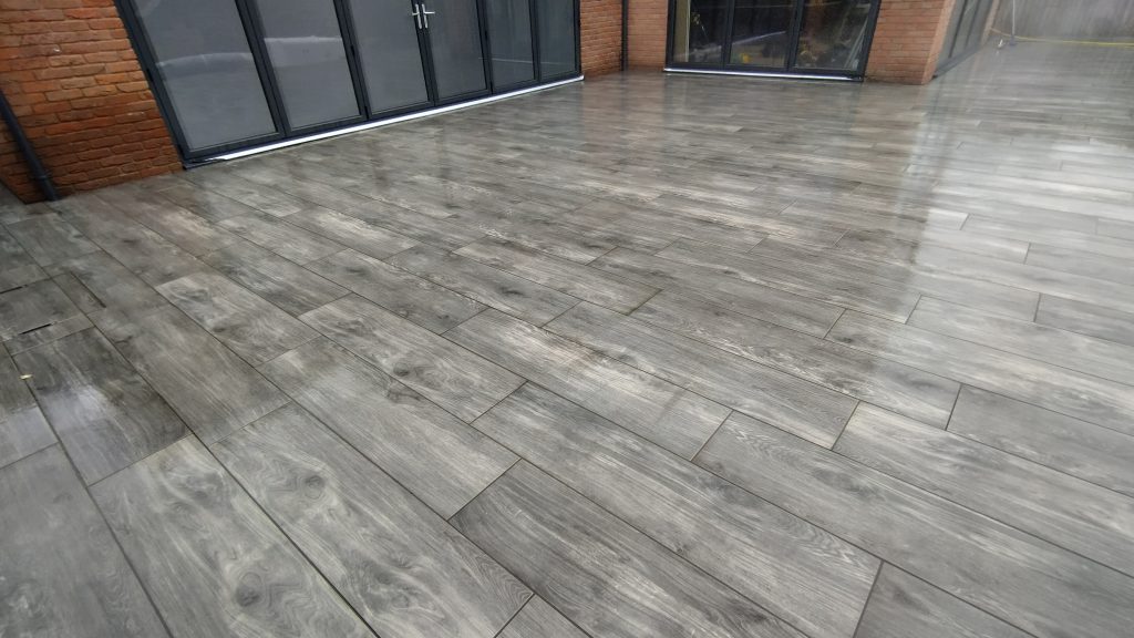 Porcelain patio Porcelain patio