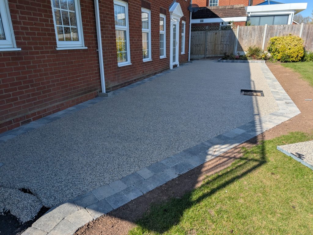 Resin patio Resin patio